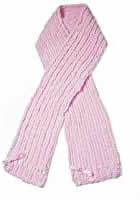 Ribbon-Trimmed Scarf