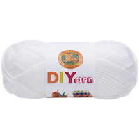 Lion Brand DIYarn White