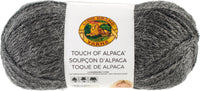 Lion Brand Touch Of Alpaca Yarn Charcoal