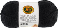 Lion Brand Touch Of Alpaca Yarn Black