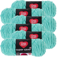 Red Heart® Super Saver® Yarn Minty, Multipack Of 6