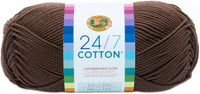 Lion Brand® 24/7 Cotton Yarn Cafe Au Lait, Multipack Of 6