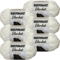 Bernat® Blanket Yarn Vintage White, Multipack Of 6