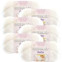 Bernat Baby Yarn-Baby White, Multipack Of 6