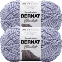 Bernat Blanket Big Ball Yarn Cornflower Twist Multipack Of 2