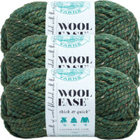 Lion Brand Wool-Ease Thick & Quick Yarn Kale Multipack Of 3