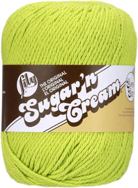 Lily® Sugar'n Cream® Yarn Super Size Hot Green Multipack Of 6