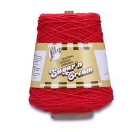 Lily® Sugar'n Cream® Cone Yarn Red